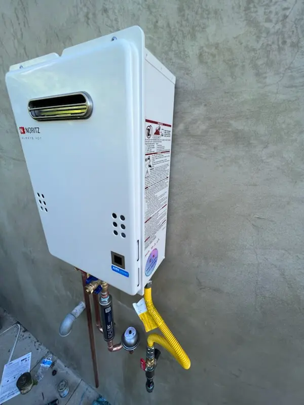 Tankless water heater installation for Strangford homes